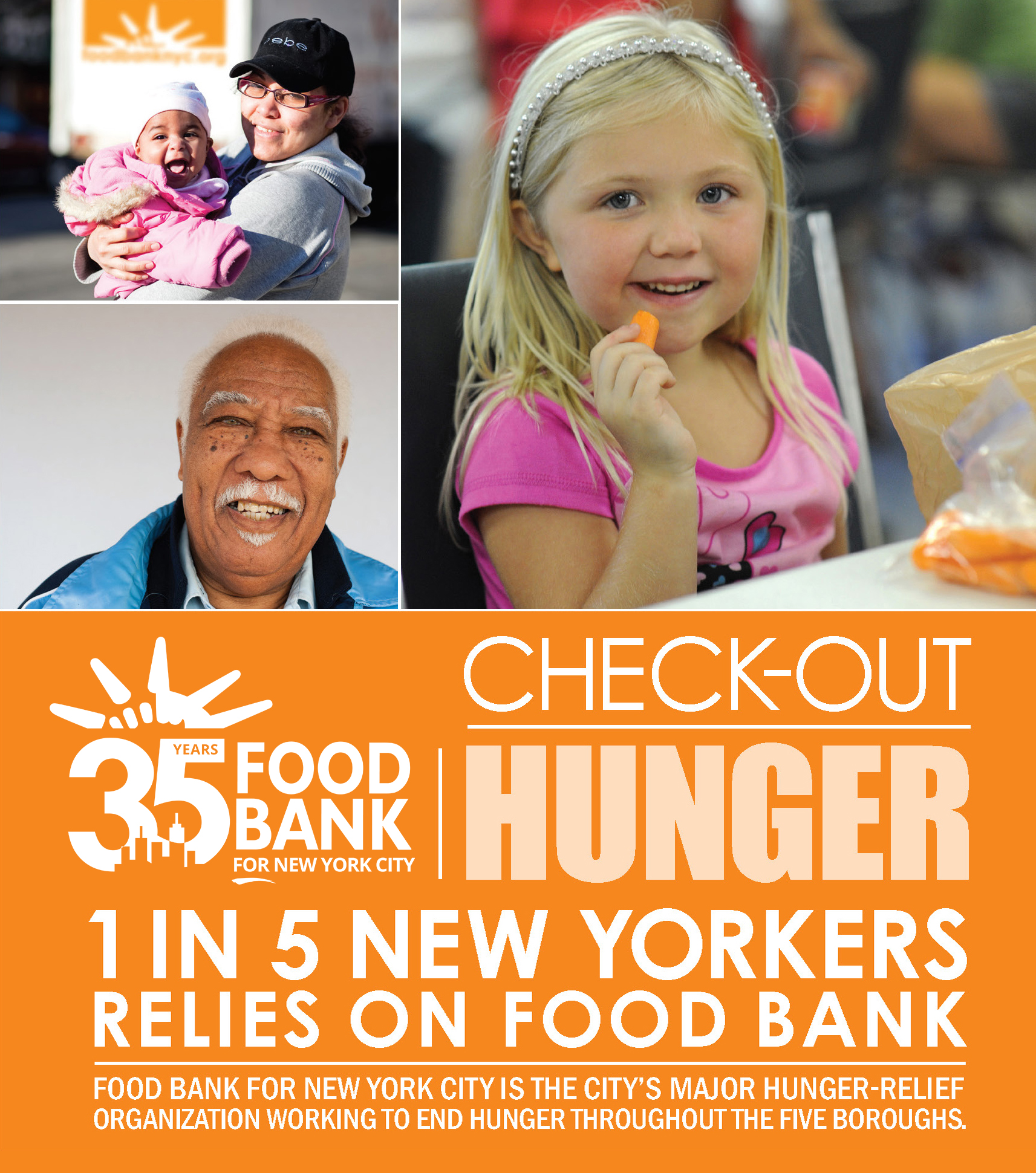 Check-Out Hunger - Food Bank For New York City