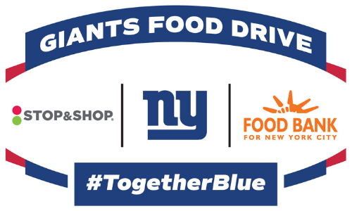 Stop & Shop and the New York Giants to Support Food Bank with Annual Food  Drive - Food Bank For New York City